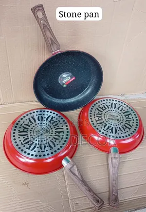 26cm Red Granite Non-Stick Frying Pan