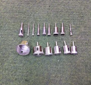 15pcs Diamond Glass Hole Saw Set