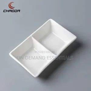 Ceramic Twin Sauce Bowl