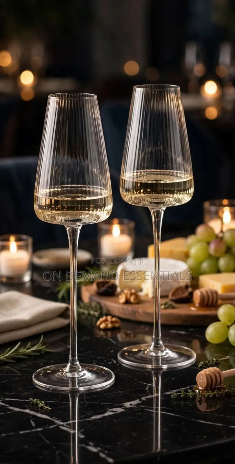 Wine/Champagne Glass\flute Capacity:260mls