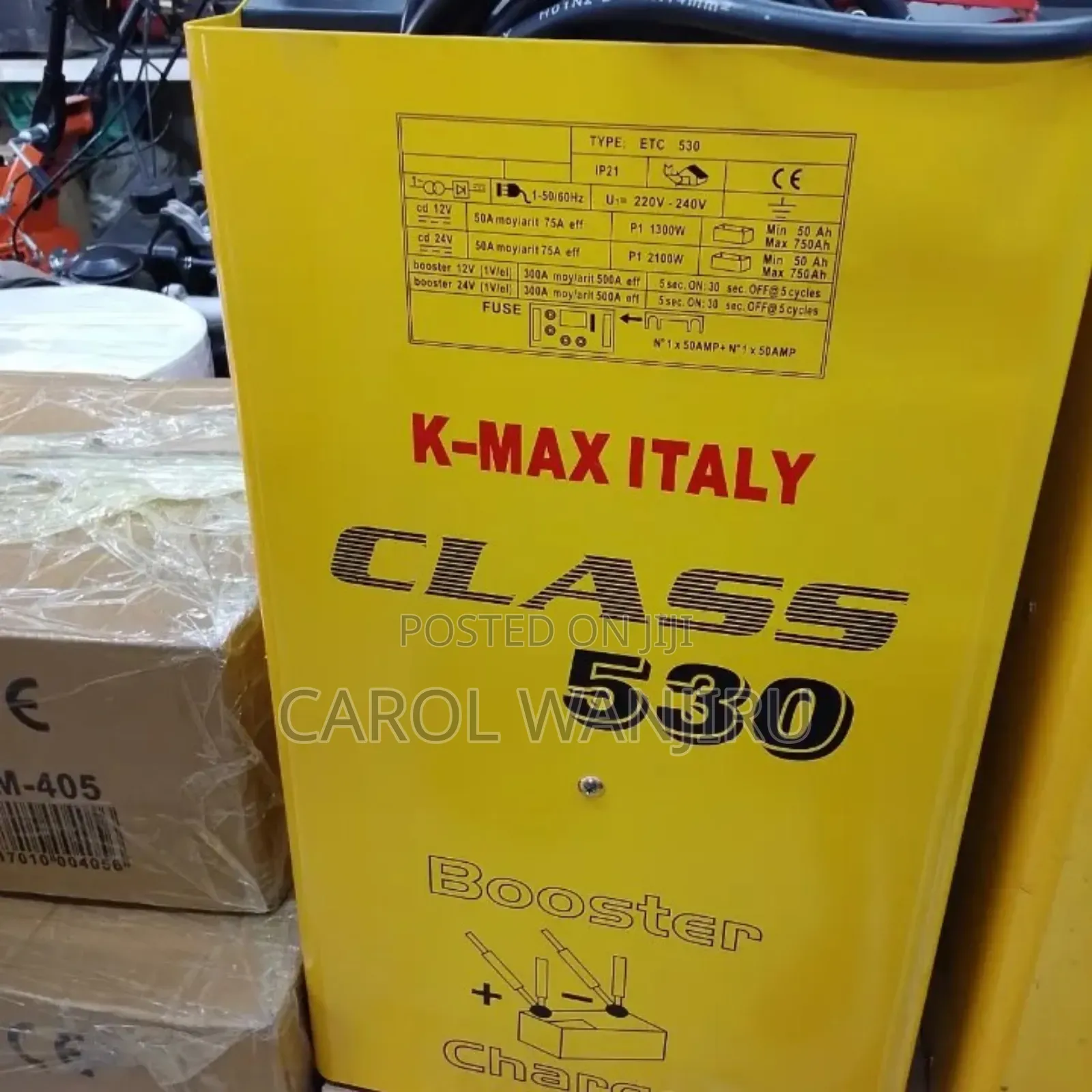 K-Max Italy 530Ah Battery Charger/530Ah K-Max Battery Charger