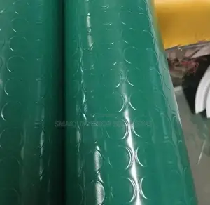 Dark Grey Rubber Coin Carpet