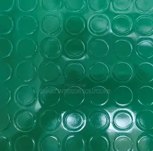 Brown Rubber Coin Carpet