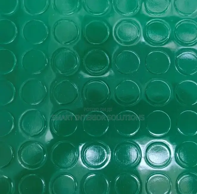 Brown Rubber Coin Carpet