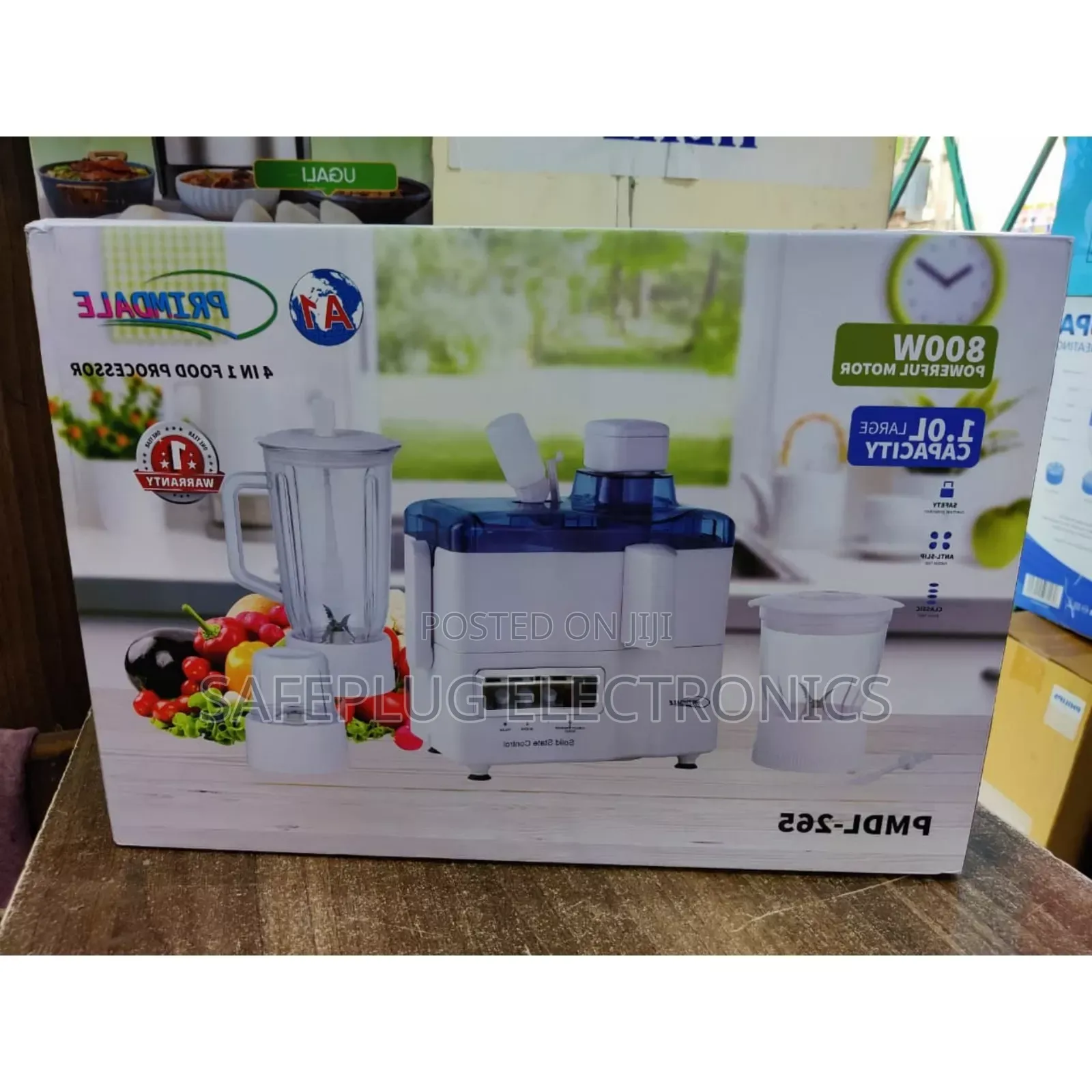 Primdale 4-in-1 Food Processor