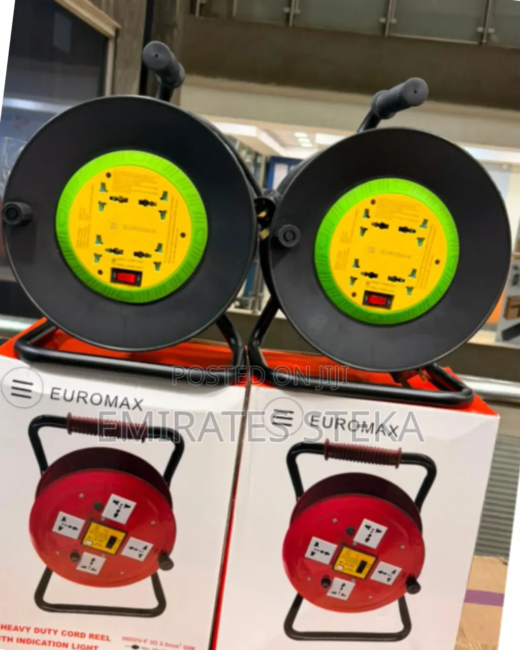Euromax Extension Reel Cable 2.5mm 3 Core