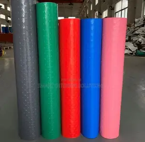 Black Anti-Slip Rubber Coin Carpet