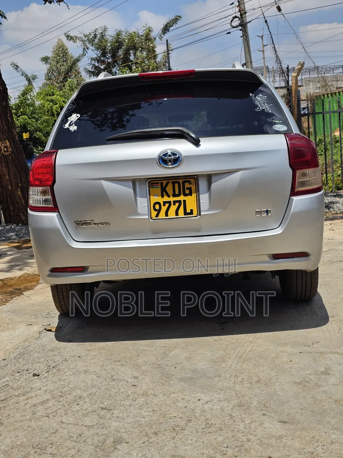 Toyota Corolla Fielder 2014 Silver