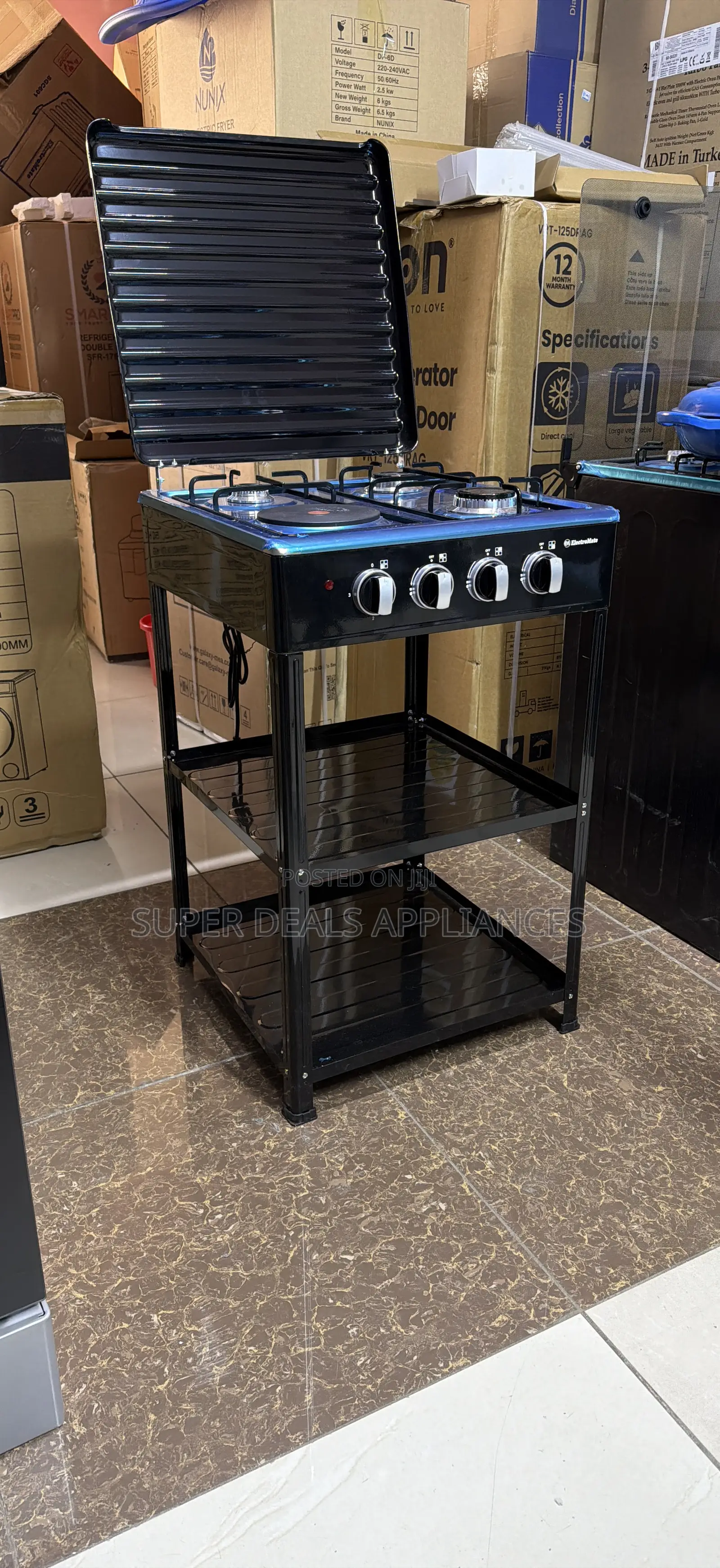 3+1 Electromate Cooker With Stands