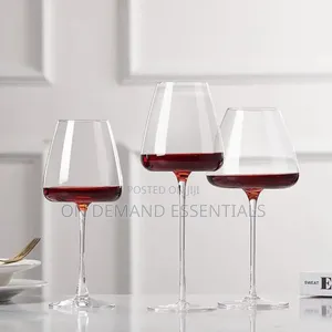 High Quality Unique, Long Stemed Wine Glasses