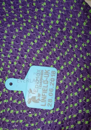 Blue Numbered Medium Tag for Cattles