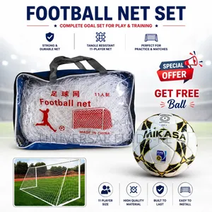 Soccer Net With Free Mikasa Soccer Ball Size