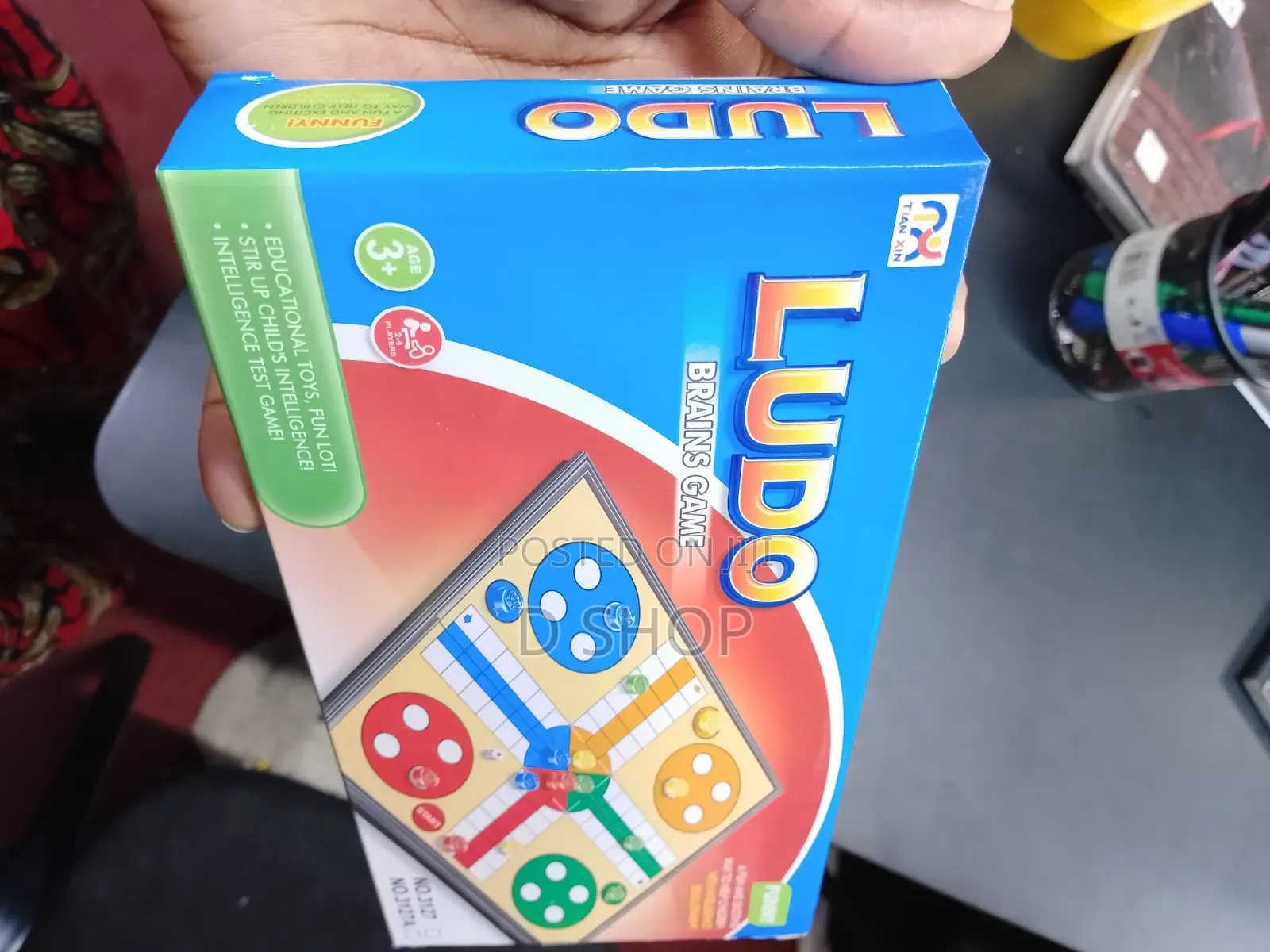 Ludo Brain Game Educational Fun