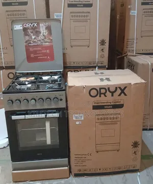Mika Oryx Standing Cooker, 50cm X 60cm, 3 + 1