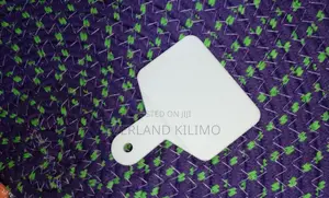 Plain Medium White Cattle Ear Tag