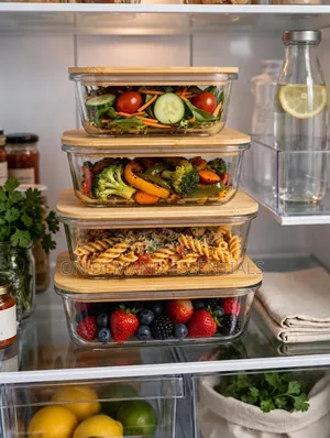Borosilicate Glass Food Storage Containers