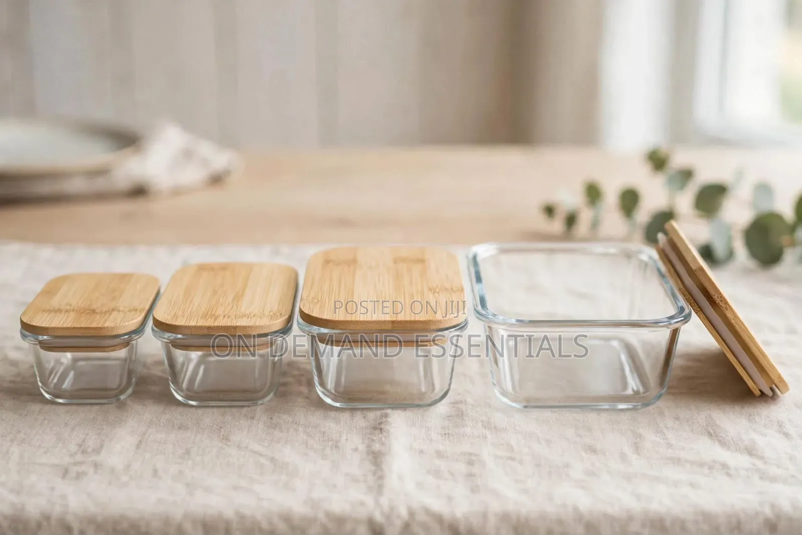 Borosilicate Glass Food Storage Containers