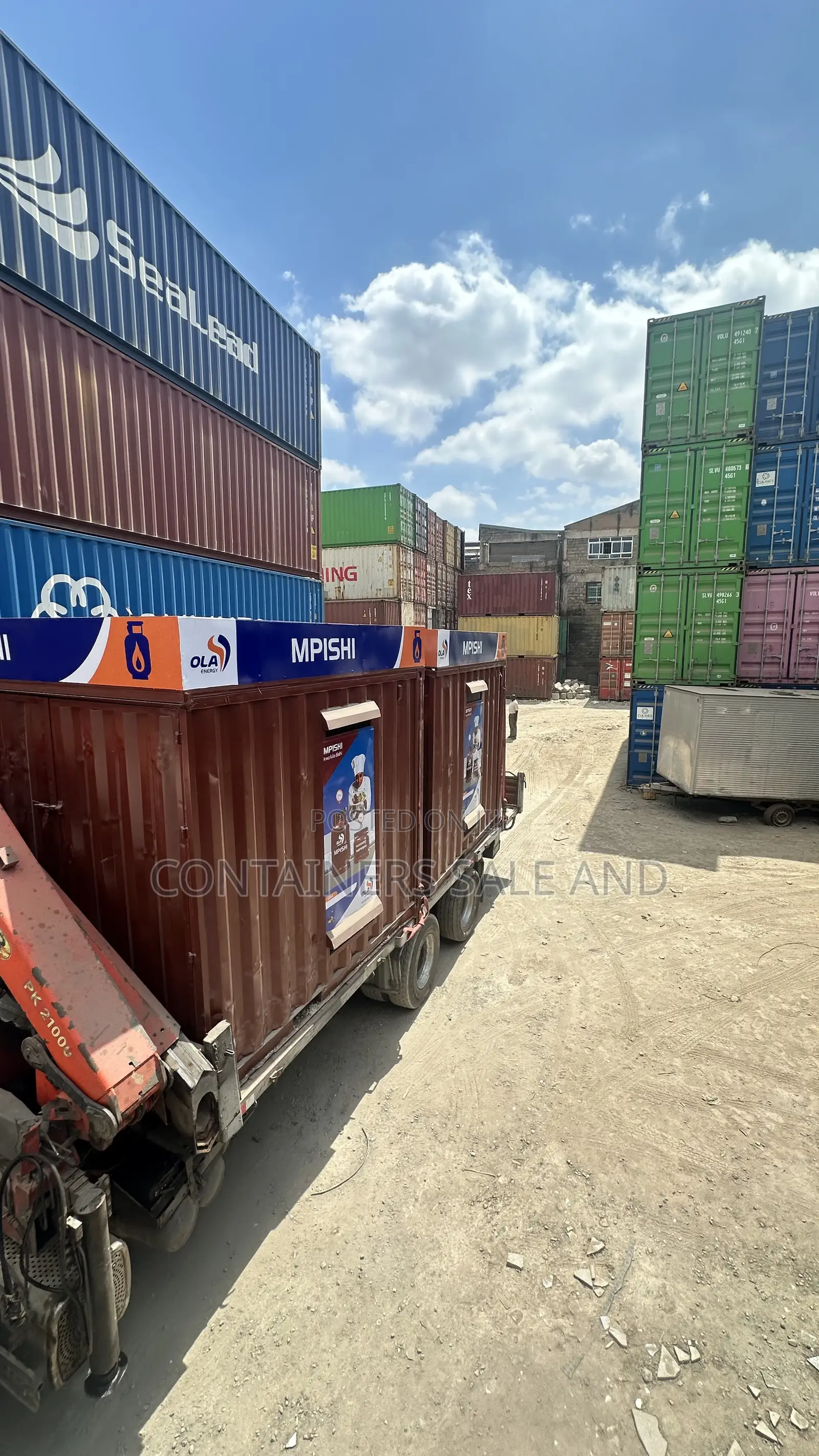 20ft Container LPG Sale Points