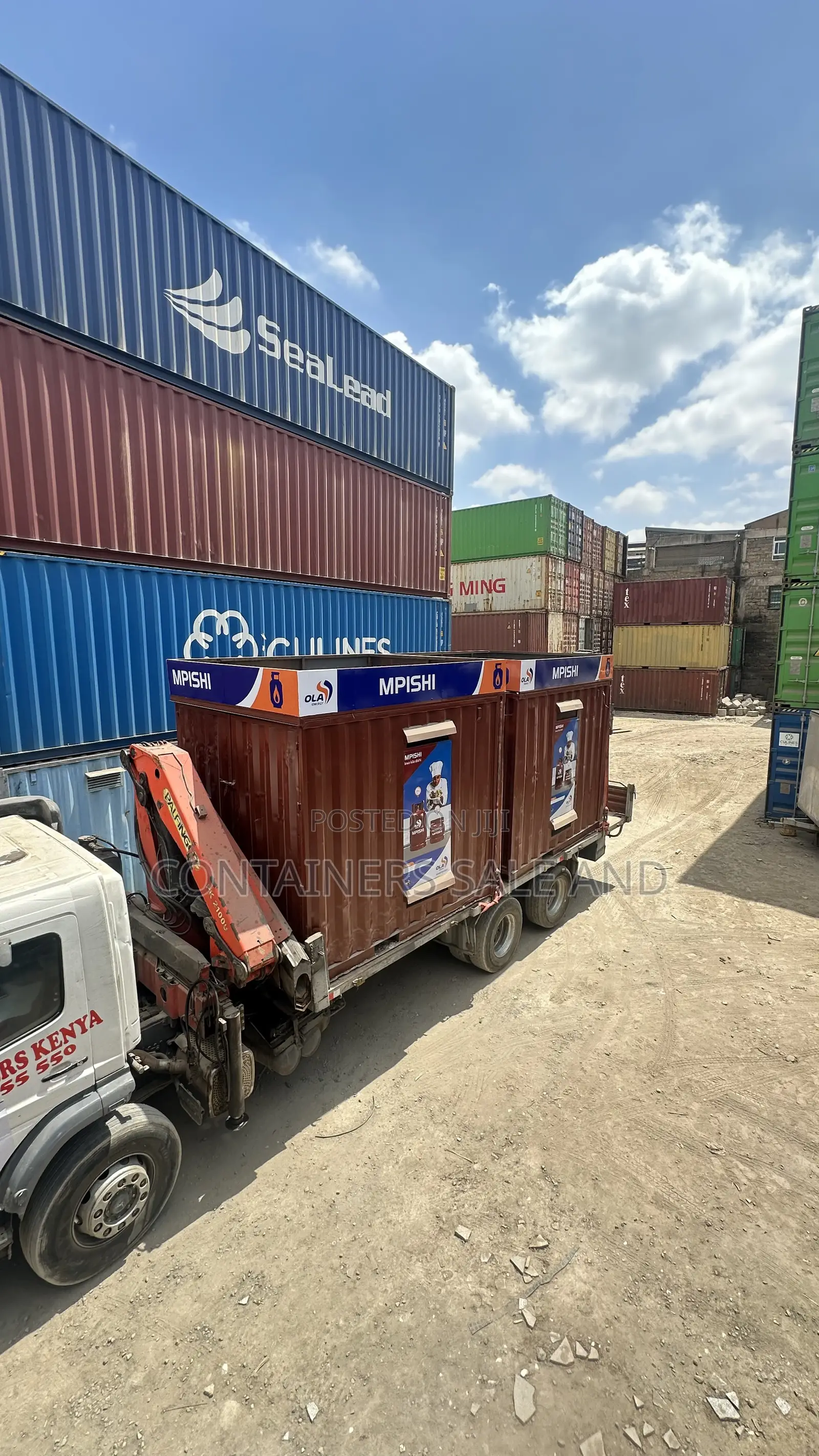 20ft Container LPG Sale Points