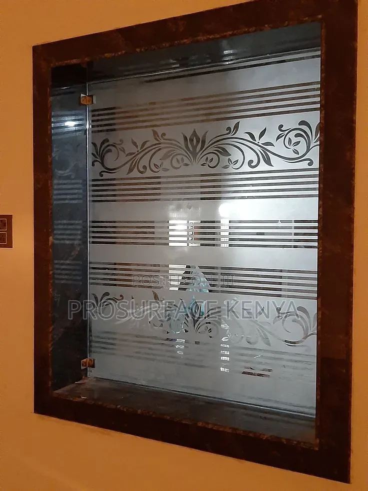 Designed Frosted Window Film | Premium Office Home Glass