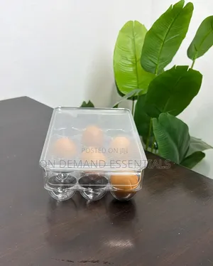 Clear Acrylic Egg Storage Container Holds 15 Eggs