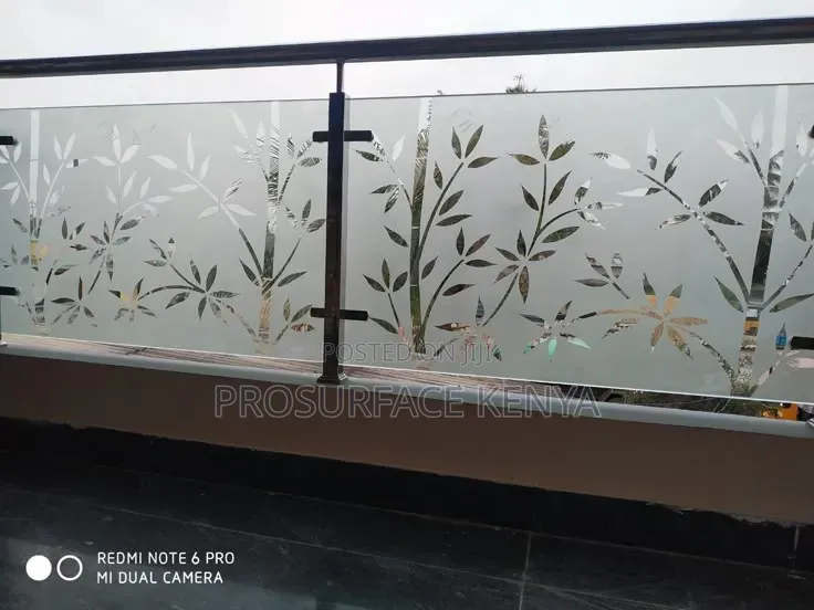 Designed Frosted Glass Film Kenya 