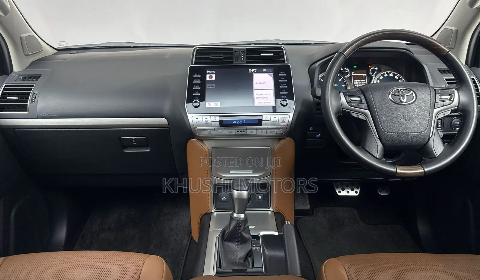 Toyota Land Cruiser Prado 2021 Black