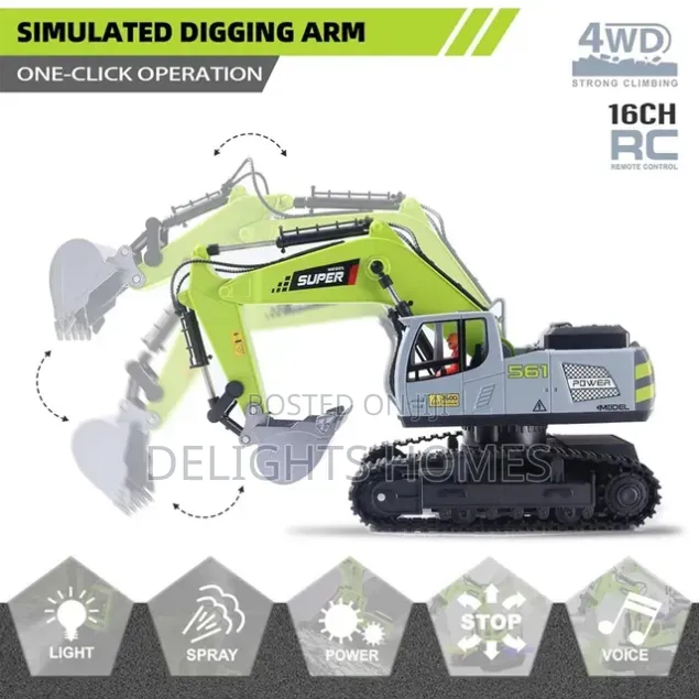 Remote Controlled Excavator