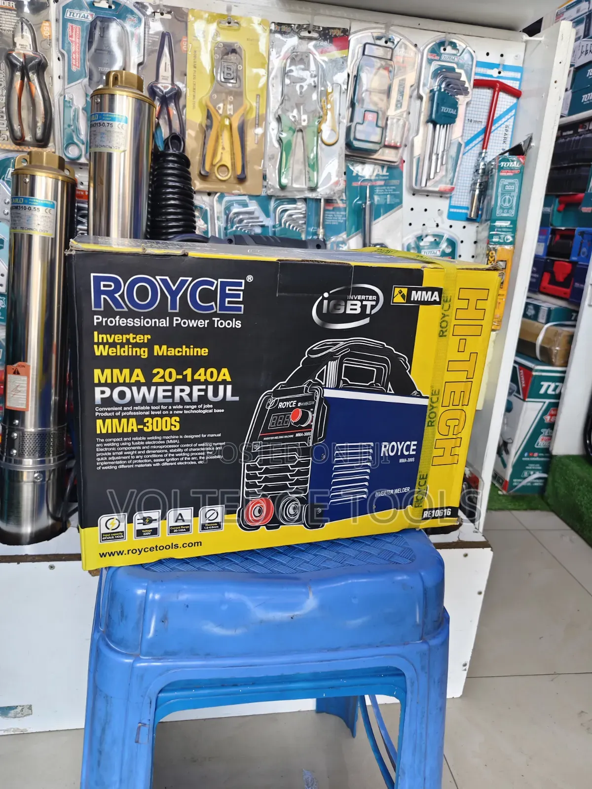 Royce MMA-300S Heavy Duty Inverter Welding Machine (300 Amps)
