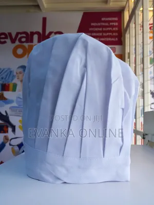 Cotton Chef Hats - White