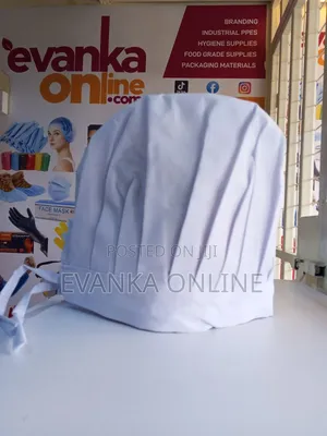 Cotton Chef Hats - White