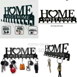 HOME SWEET HOME Stylish Mounted Key Organizer