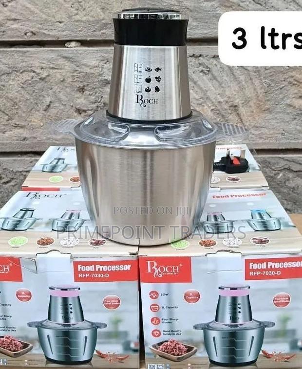 Roch 3 Litres Food Processor – Versatile Kitchen Assistant - main view