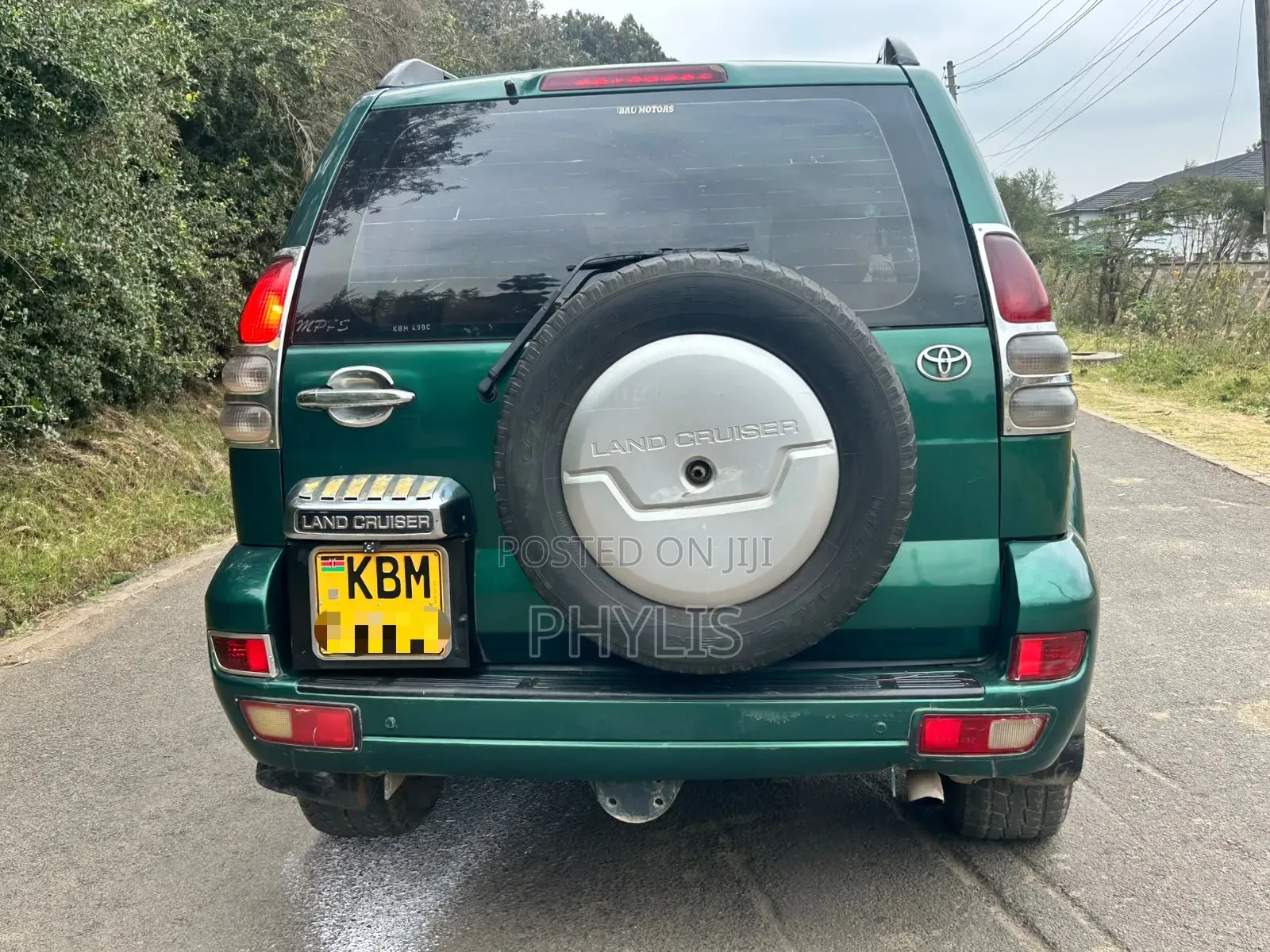 Toyota Land Cruiser Prado 2004 Green