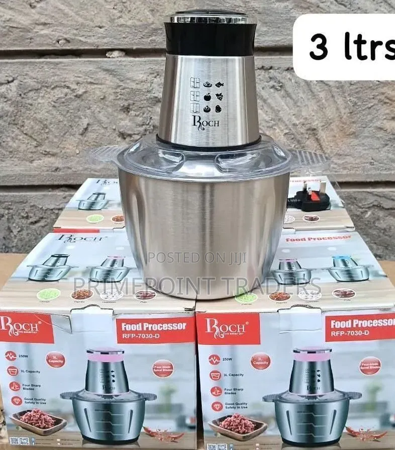 Roch 3 Litres Food Processor – Versatile Kitchen Assistant