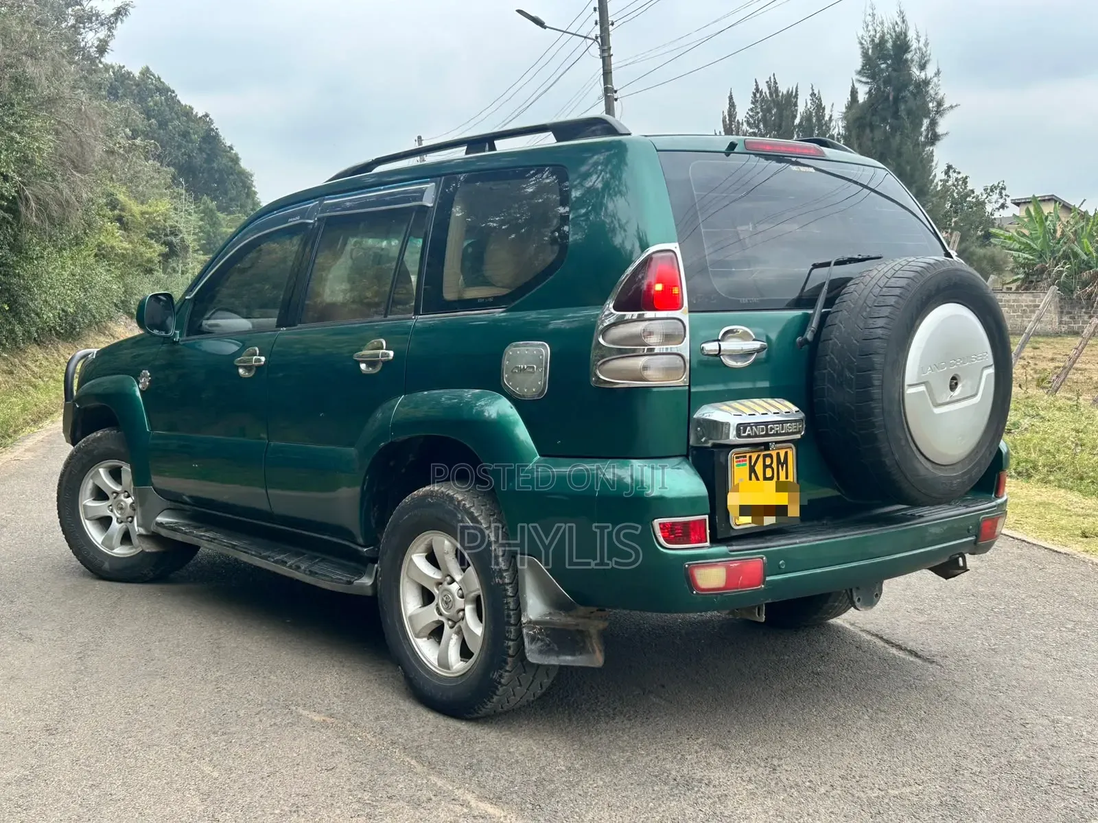 Toyota Land Cruiser Prado 2004 Green