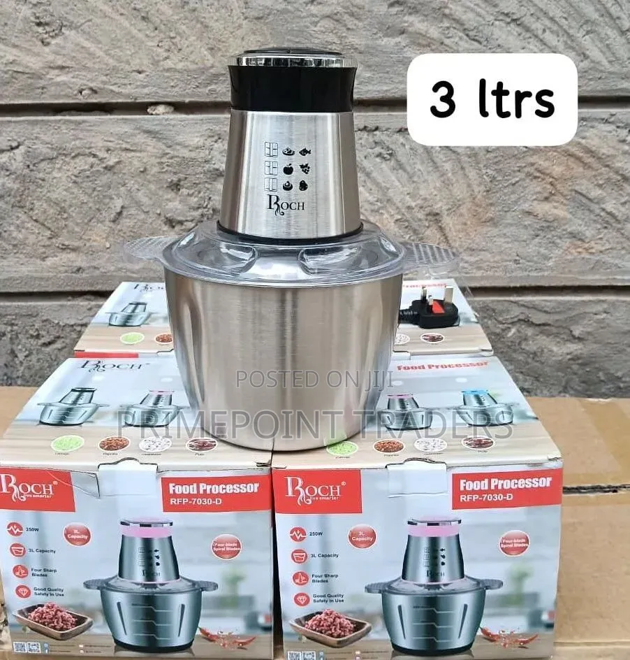 Roch 3L Multi-Function Food Processor – Easy Efficient