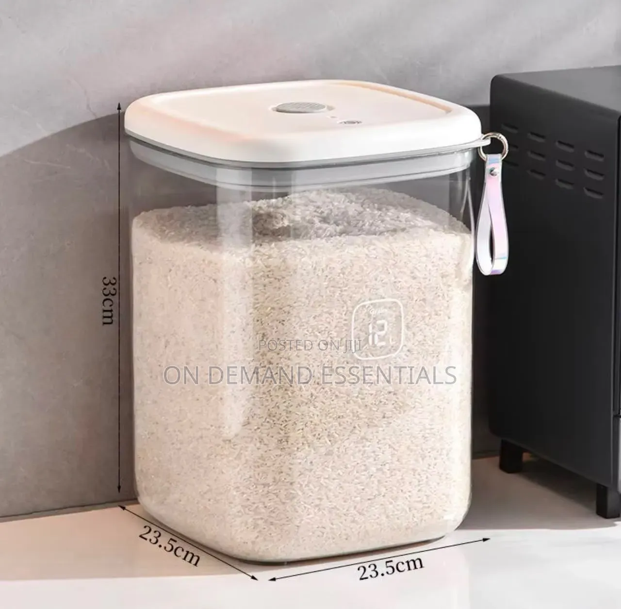 12Kgs Airtight Rechargeable Vacuum Food Storage Container