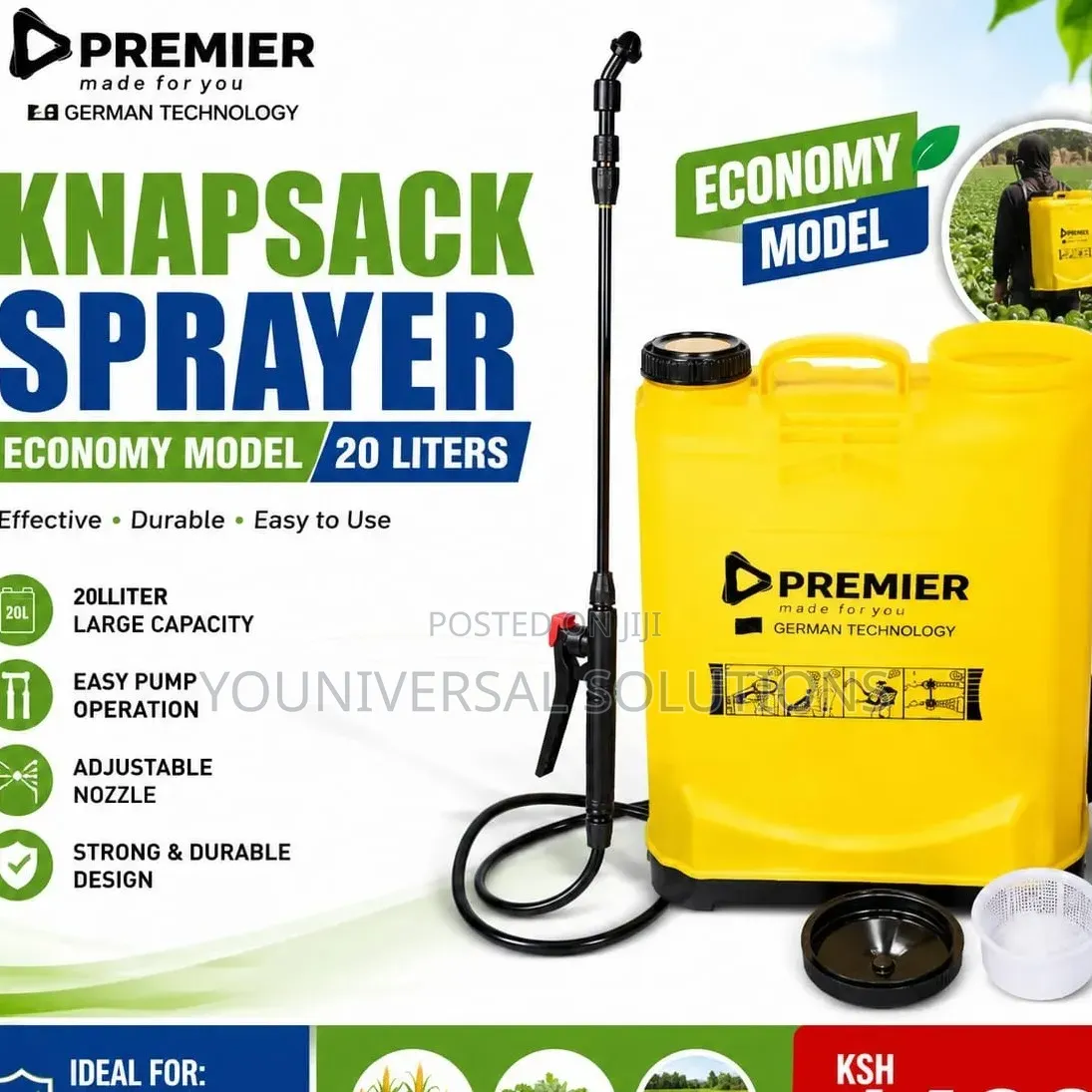 Knapsack Sprayer 20litres