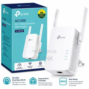 TP-Link AC1200 Wireless N Wall Plugged Range Extender - TL-RE305