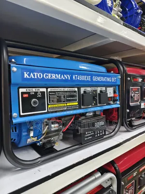 Kato Germany KT4500EXE 5kVA Gasoline Generato, Electric Start