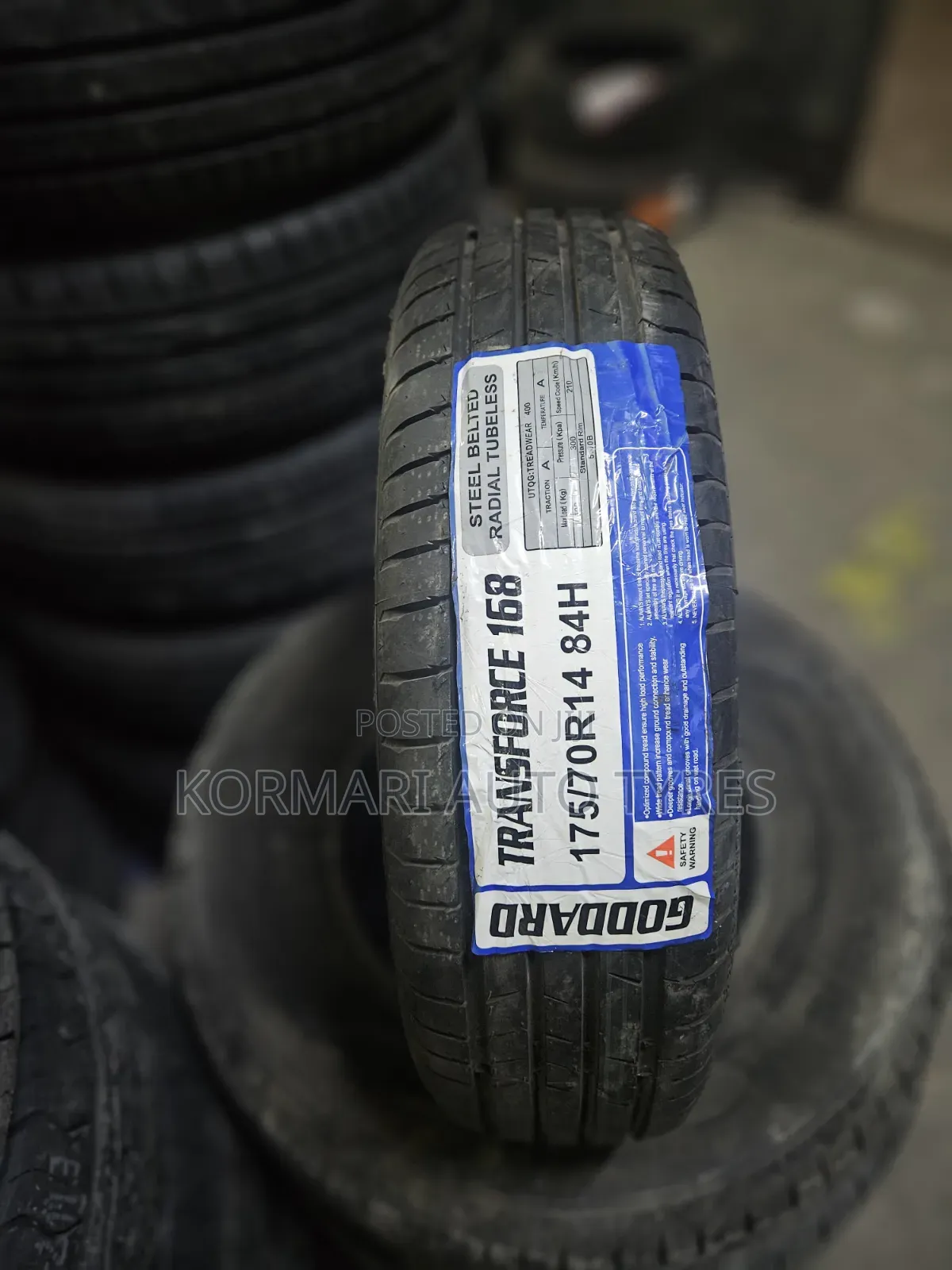 175/70r14 Goddard Tyre