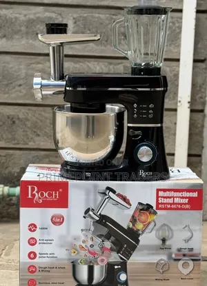 Roch 5-in-1 Stand Mixer – Powerful Multi-Purpose Kitchen Appliance