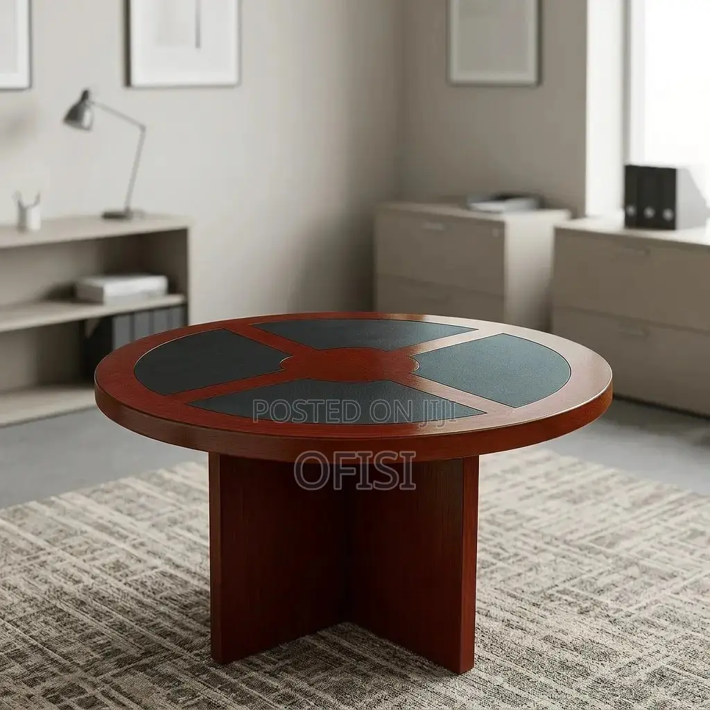 Conference Table; Round Executive Conference Office Table