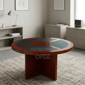 Conference Table; Round Executive Conference Office Table