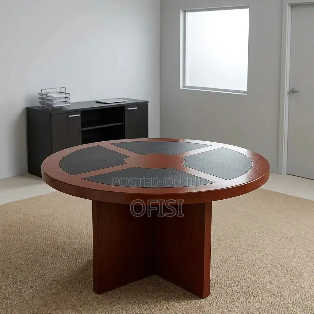 Conference Table; Round Executive Conference Office Table