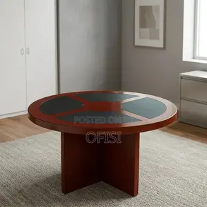 Conference Table; Round Executive Conference Office Table