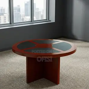 Conference Table; Round Executive Conference Office Table