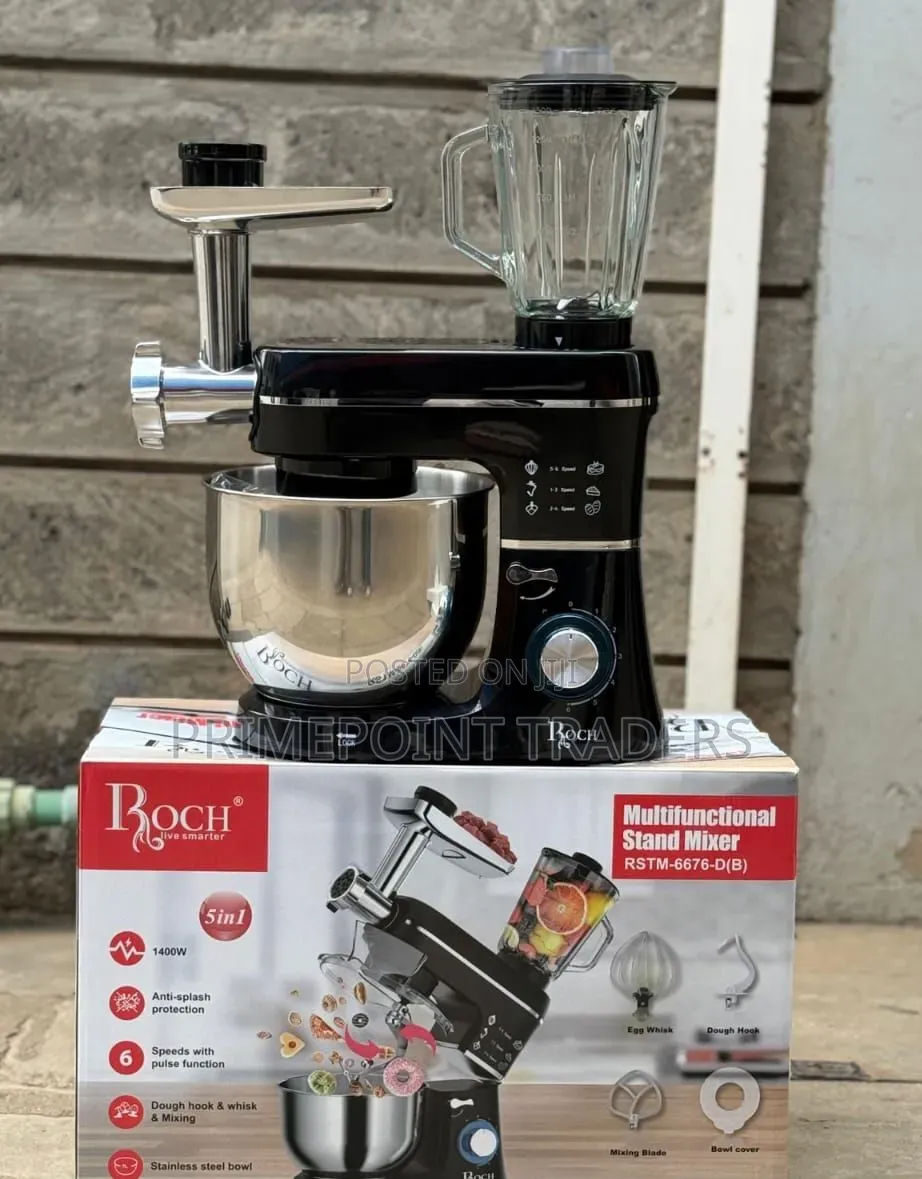 Roch 5-in-1 Multifunctional Mixer – Easy Baking Food Preparation