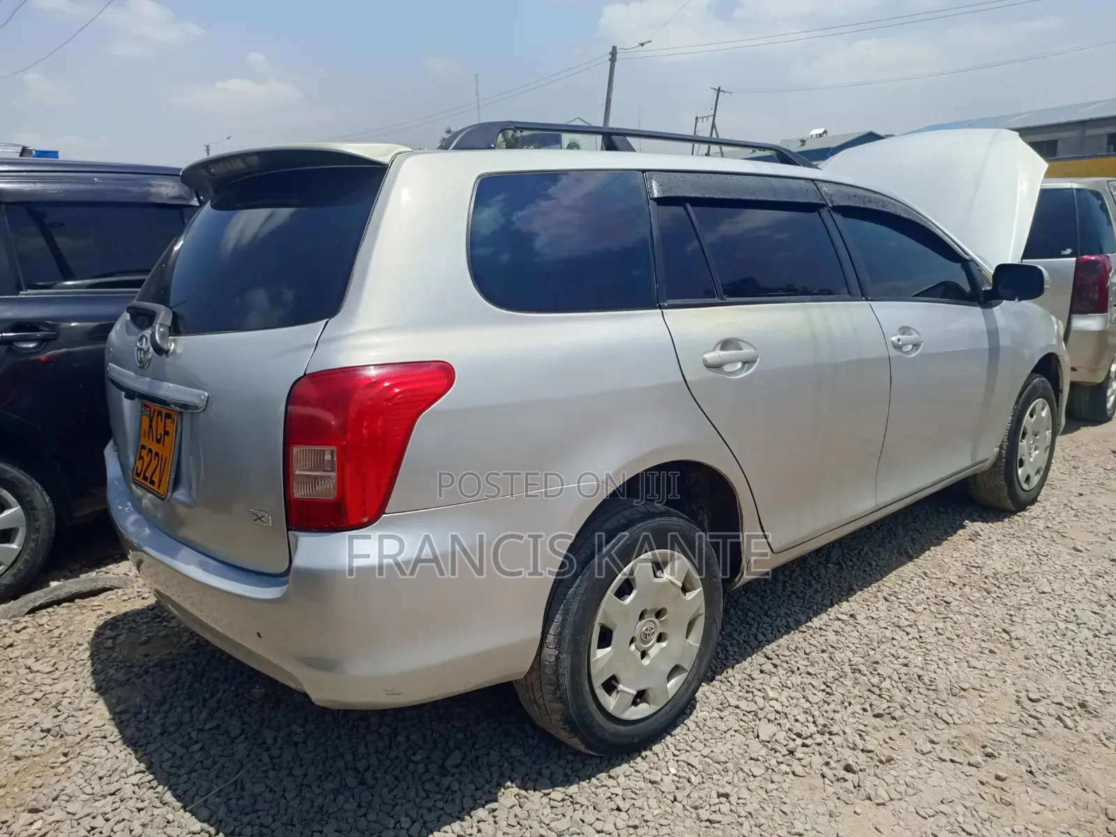 Toyota Corolla Fielder 2008 Silver